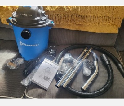 Vacmaster 18L Nass- & Trockensauger und Kunstrasenreiniger (Bürste fehlt) Neu