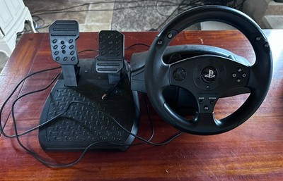 Thrustmaster T80 Racing Wheel and Pedals for PlayStation PS3 PS4 Wired Black