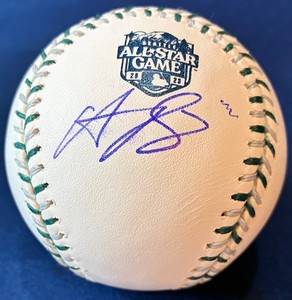 Austin Riley Autographed 2023 Allstar Baseball!