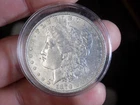 MORGAN SILVER DOLLAR 1879 FROSTY AU/BU BETTER DATE 90% SILVER DOLLAR