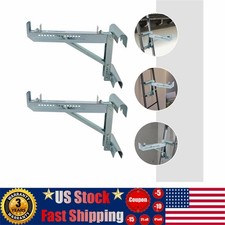 Pair of Heavy Duty Ladder Jacks 661lbs Capacity Scaffolding Bracket 2 Pcs US