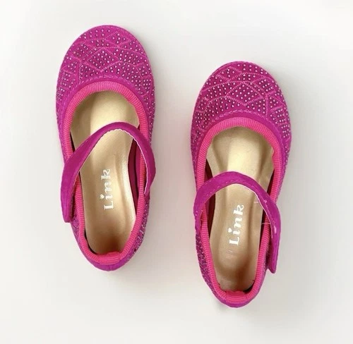 Baby & Toddler Dress Pageant Evening & Party Shoes size 7 Fuchsia