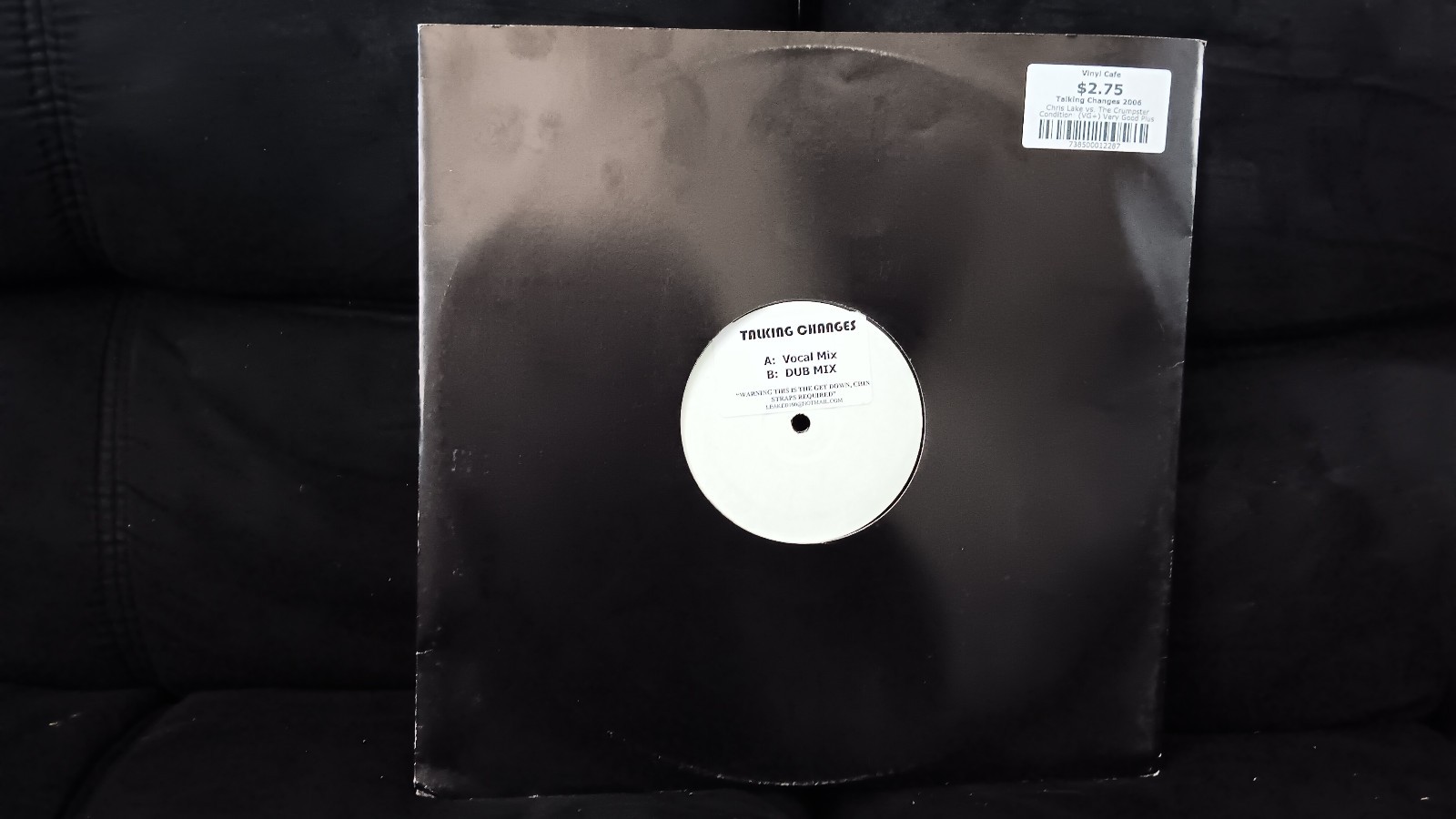 Chris Lake vs. The Crumpster – Talking Changes HOUSE MASHUP WHITE LABEL 12"