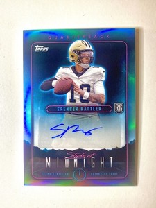 SPENCER RATTLER 2024 Topps Midnight Stroke of Midnight Auto 📈🔥 SMA-SR Saints