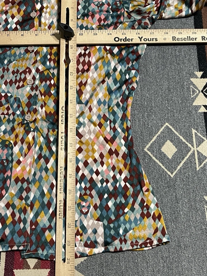 Camisa De Colección Nik Nik Botón Disco Unisex Risqué Adulto Tema Estampado Talla S T40 Foto 4 de 4