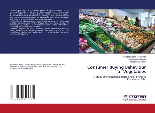 Sivasamy Ramesh Kumar (U. A.) | Consumer Buying Behaviour Of Vegetables | Buch-image