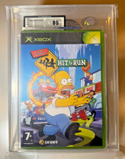 Image of The Simpsons Hit & Run XBOX PAL | Graded UKG 85 NM | New & Sealed | WATA VGA