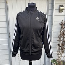 Adidas Originals Big Trefoil Women Fully Lined Track Top Jacket UK Size 8