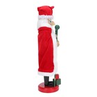 1Pc Walnut Doll Xmas Doll Pendant Doll Adornment Decorative Nutcracker Puppet