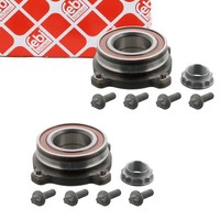 2X febi Radlagersatz FüR BMW 5Er E39 520-540I 520-530D M5 Hinten 33411095652