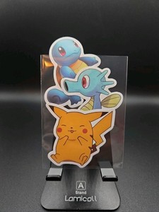 Pokemon Vinyl Sticker Trading Collectibles - Squirtle, Pikachu, And Horsea!