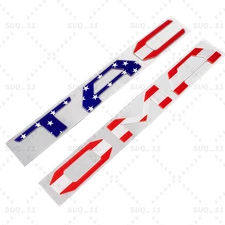 For Tacoma Tailgate Inserts Letters 2016-2025 3D Raised Decal Rear Emblem Badge