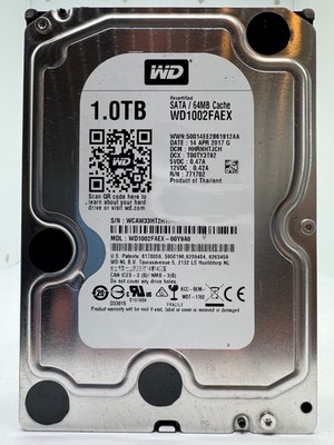 Western Digital WD1002FAEX WD Black 1TB Festplatte HDD 7200 RPM SATA - 1 TB