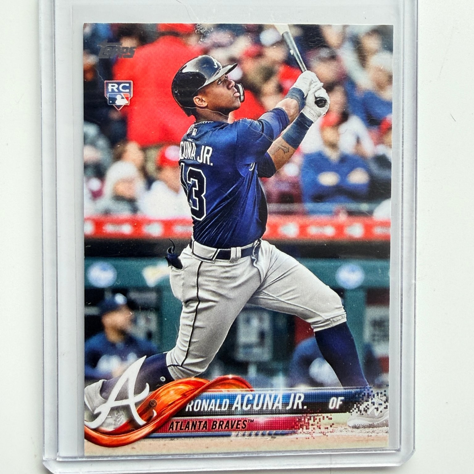 Ronald Acuna Jr. Atlanta Braves 2018 Topps Update Series RC US250