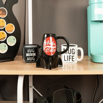 マグカップ・食器 NukaCola Collectors GIFTBOX Fallout Fallout Nuka Cola Rocket Mug Gaming Collectible Ceramic Coffee Cup