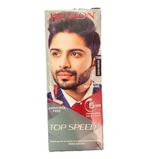 Revlon Top Speed Hair Color for Men Natural Black 20g  20g  15 Ml 
