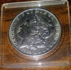 1898 $1 Morgan Silver Dollar high grade beautiful BU+++ shiny coin