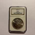 (1) one 1886 Morgan Silver Dollar $1 PCGS MS64 140yrs Old!!