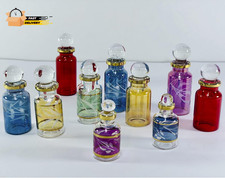 Egyptian Perfume Bottles, Glass Blown Genie Bottles Potions Perfume Bottles Who