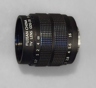 Fujian GDS-35 35mm TV/CCTV Lens   C-Mount