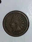 1863 Indian Head Cent Penny, Civil War Date Nice Coin Item F19R5