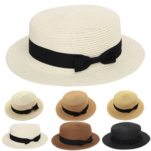 Florentiner Kreissäge Damen Melone Bowler Sonnenhut Strandkappe Panamahut Hut - Bild 2 von 15