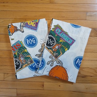 Vintage World POG Federation Homemade Curtains 43''W x 61.5''H PLEASE READ 
