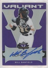 2018 Leaf Valiant Purple 3/15 Will Banfield #BA-WB1 Auto n1u