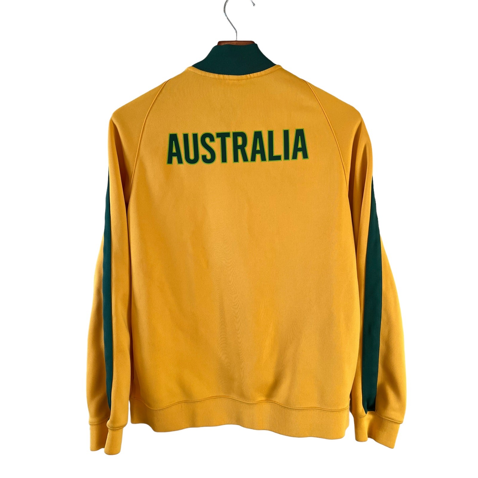 SACAI X NIKE Felpa con cerniera Nike Australia Academy Anthem calcio calcio calcio giallo