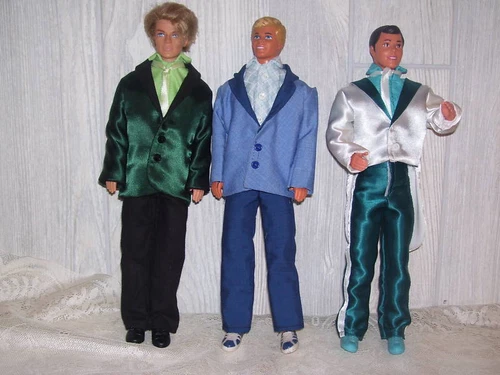 NG Creations Sewing Pattern #PP-75 Formal Attire fits 12" Ken Doll Tuxedos