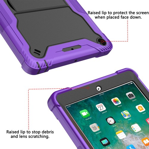 For iPad 9.7'' 6th Generation 2018 5th 2017 Case Shockproof Stand Hybrid Cover - Picture 33 of 54