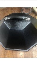 Black Classic Western Hat Carrier With Mirror Lot Of 2