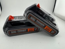 [2-PACK] BLACK + DECKER [LBXR2020] GENUINE 20V MAX 2.0AH POWER CONNECT BATTERY