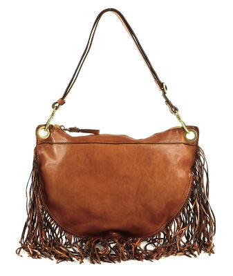 CAMPOMAGGI Shoulder Bag S Umhängetasche Schultertasche Tasche Cognac terracotta