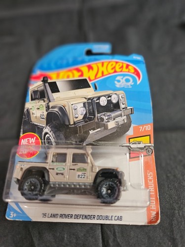 New 2018 Hot Wheels HW HOT TRUCKS '15 LAND ROVER DEFENDER DOUBLE CAB
