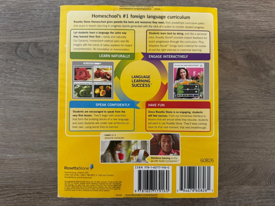 Rosetta Stone Spanish (Spain) Level 2 - Homeschool - UNOPENED - Image 2 of 4