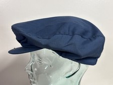 KANGOL Flat Cap LargeDrizzler Blue Cotton Cla...