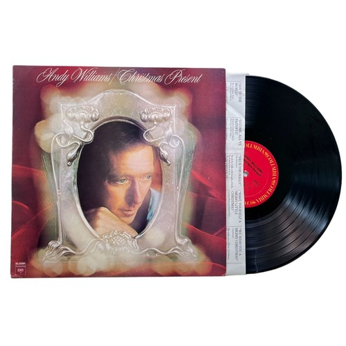 Andy Williams Christmas Present LP Easy Listening Holiday Carols 1974 Columbia