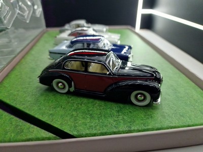 Coffret Concours D'Élégance à La Française - Atlas - 4 Modèles Miniatures 1:43 - Coffret D'origine