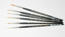 Vintage Loew-Cornell Artist Paint Brushes 7350 Liners, various ~ New, You Pick