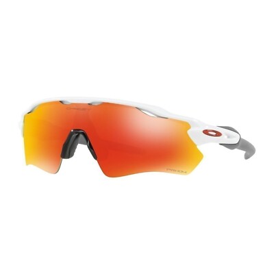Oakley radar ev path polished white prizm ruby glasses sunglasses