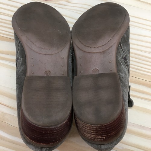 Diba Boots Womens 10 Casual Side Zip Ankle Bootie Brown Suede Comfort Low Heels - Picture 19 of 24