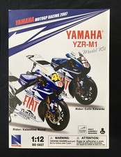 Valentino Rossi - 2007 Yamaha YZR-M1 MotoGP NewRay Diecast Model Kit 1:12