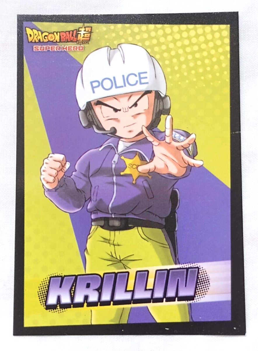 2022 DRAGON BALL SUPER: SUPER HERO #22 KRILLIN BANDAI PERU Trading