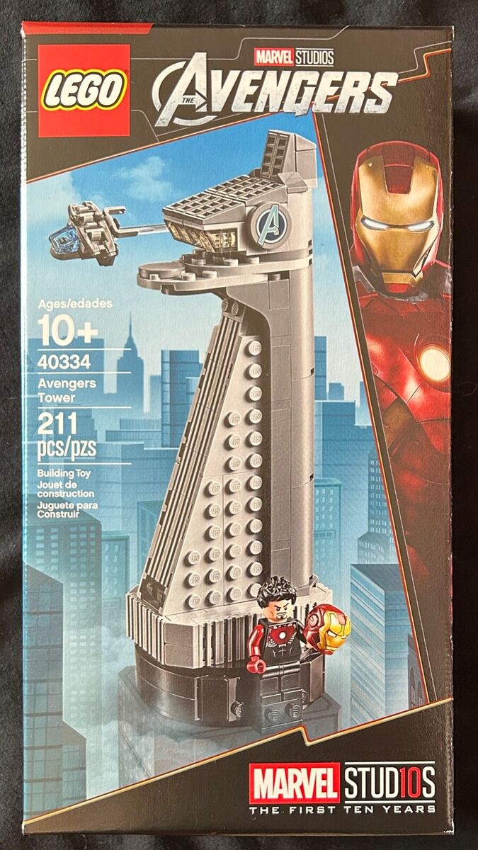 LEGO 40334 MARVEL AVENGERS TOWER GWP, NEW & IN-HAND