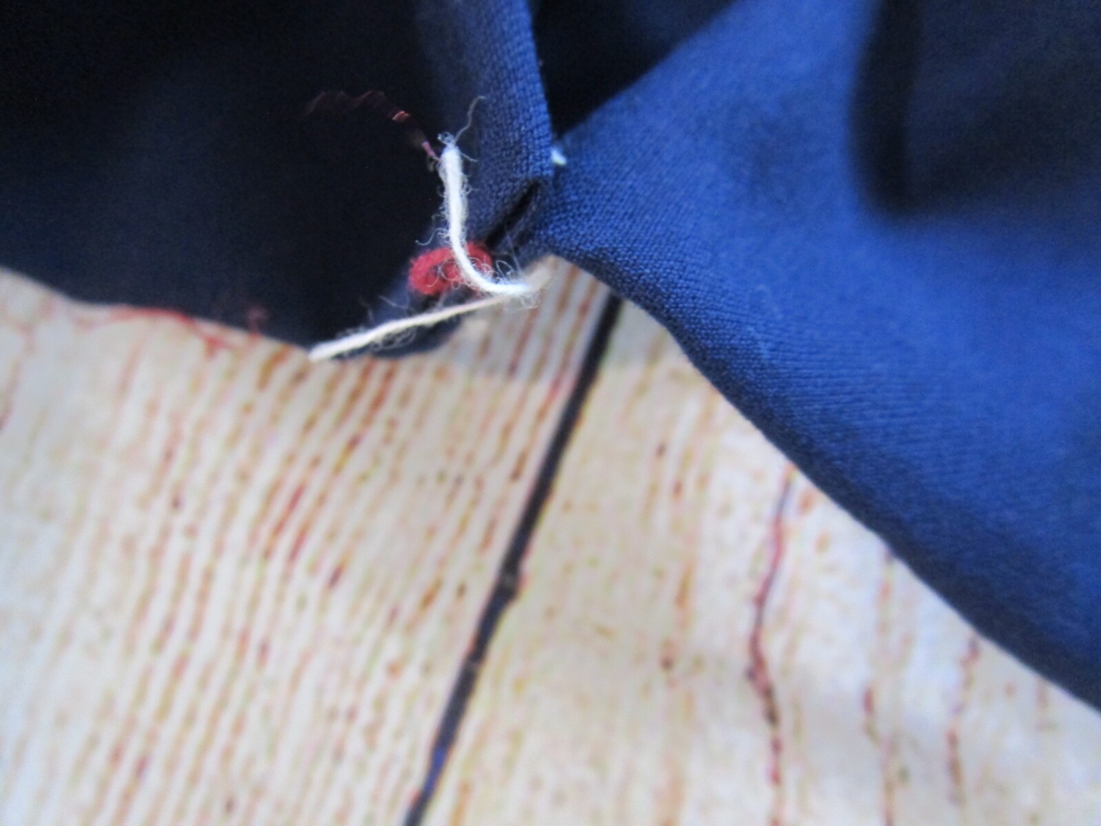 Cooper & Nelson Solid Blue Red Lining Mens Suit B… - image 11