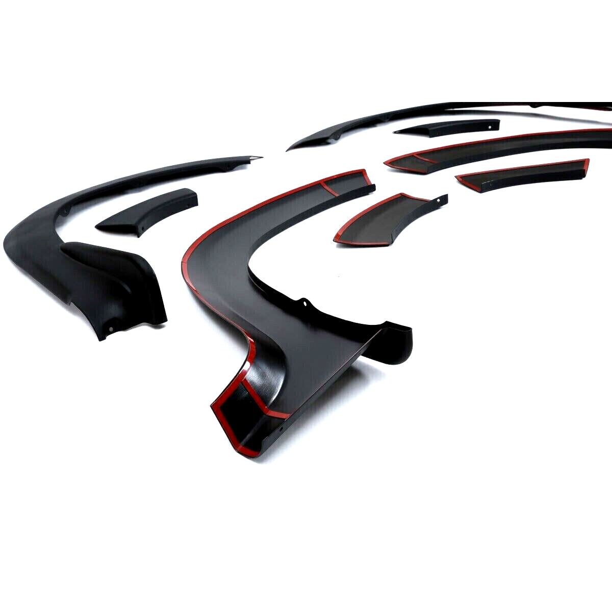 Kotflügelverbreiterung Für Dacia Duster 2010-2017 - ABS 8-teilig