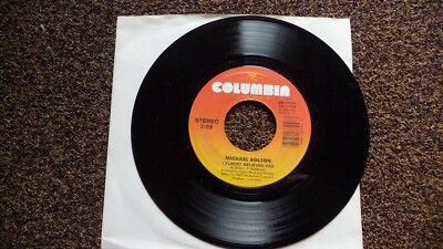 1983 MICHAEL BOLTON -I Almost Believed You/Wait on Love 45RPM NM