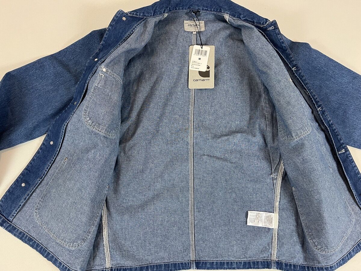 CARHARTT WIP OG CHORE COAT BLUE STONE WASHED M NWT | eBay CARHARTT WIP OG CHORE COAT BLUE STONE WASHED M NWT | eBay