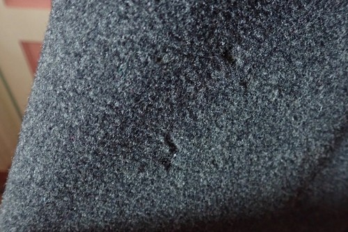 VTG COAT WOOL "GILLMAN” LABEL. GORGEOUS CUT/LOOK W's SM-LG. SCANT MOTH DAMAGE - Picture 5 of 12